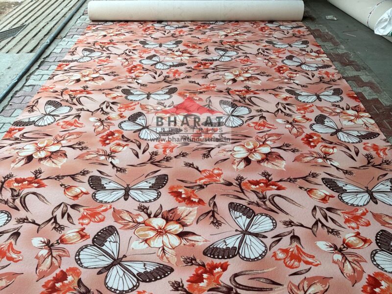 Non woven printed carpet - 5111/Peach